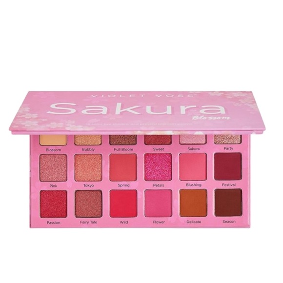 Violet Voss Sakura Blossom Eyeshadow And Pressed Pigment Palette - Picture 3 of 6
